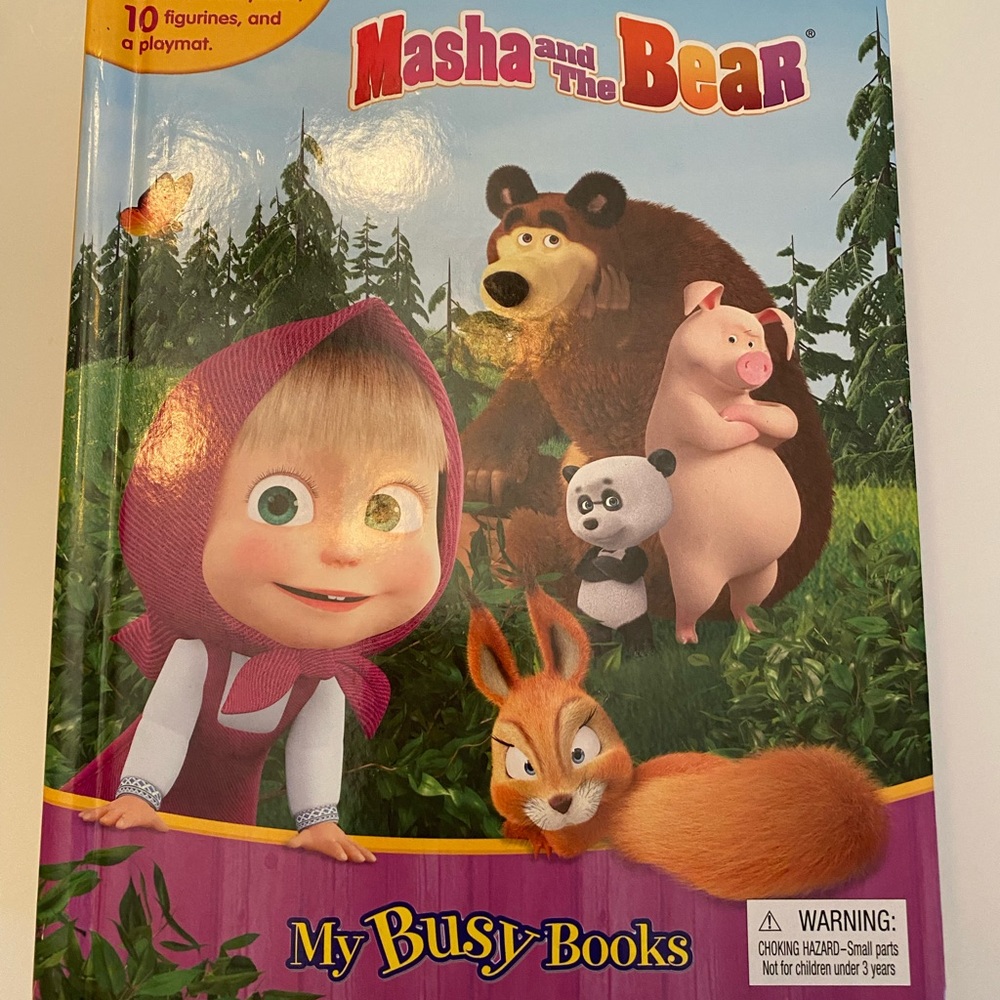 Masha and the Bear Busy Book